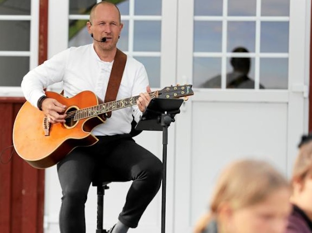 Guitarist, musiker, lvemusik, underholdning til spisning